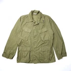 1970 US Military OG-107 Vietnam Jungle Jacket Slant Pocket Medium Regular Vtg