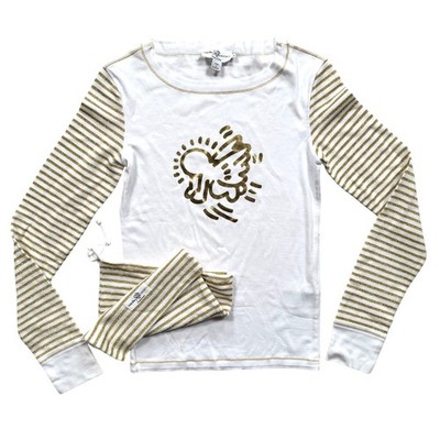 2006 MAX&Co Keith Haring Ltd Edition Capsule Collection Radiant Angel LS T-Shirt