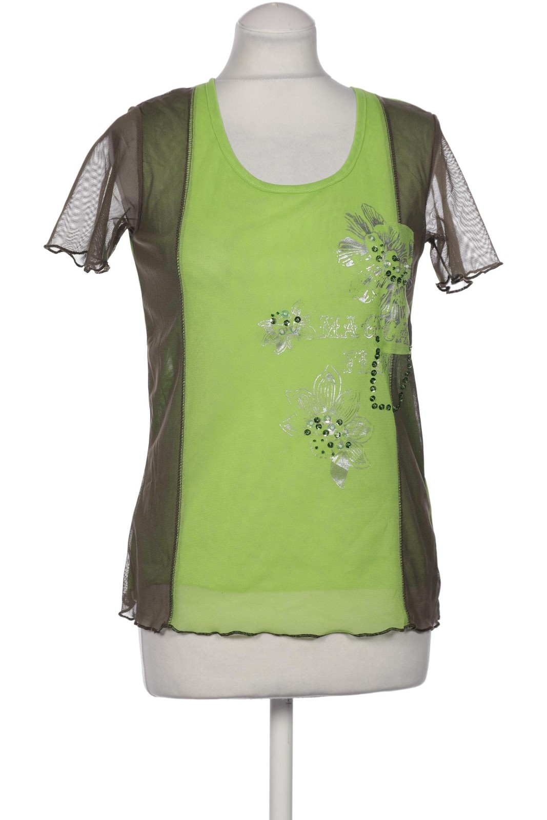 Steilmann Bluse Damen Oberteil Hemd Hemdbluse Gr. EU 36 Grün #i33r0gj