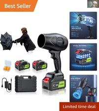 Portable 980,000 RPM Leaf Blower - Ultra-Lightweight for Easy Yard Cleaning