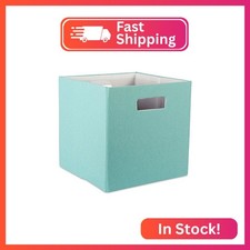 DII Collapsible Polyester Storage Cube, Solid, Lightweight and Durable, Small Sq