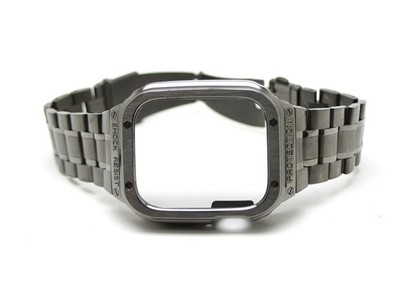 MioHHR Mens Silver Classic Stainless Steel Smart Watch Band
