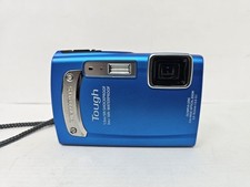 Olympus Tough TG-320 Digital Camera 14 MP Blue 3.6x Zoom Waterproof Shockproof
