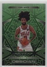 2024-25 Panini Obsidian Electric Etch Jade 5/25 Coby White #131 1gx0