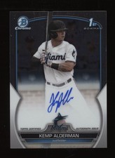 2023 Kemp Alderman Bowman Chrome Auto Autograph Rookie Rc *NICE* Invest NOW (1A)