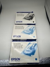 Epson 48 T048120 Black Printer Ink Cartridge & Light Cyan Genuine & Sealed 2012