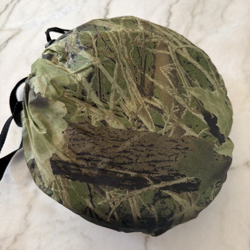 Ameristep Pop Up Ground Blind Camo Portable Hunting Turkey Deer Layout