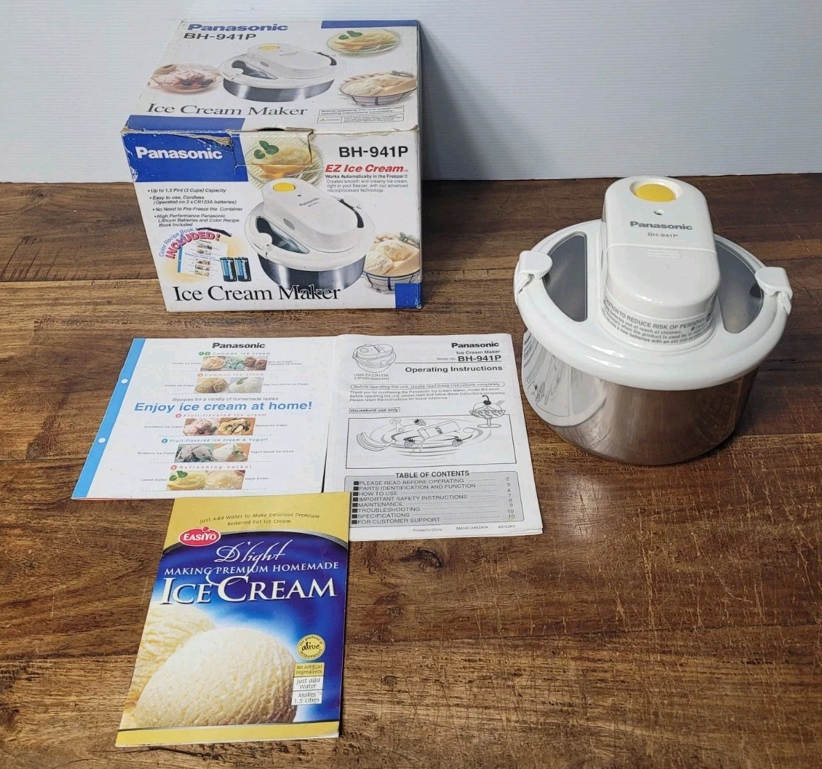 Panasonic Ice Cream Maker Machine 3 Cup Capacity BH-941P EZ ICE CREAM
Opens in a new window or tab
