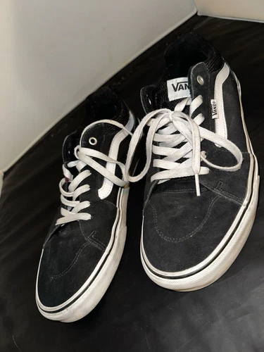 vans off the wall sneakers uomo basse nero bianco taglia 11 5 US