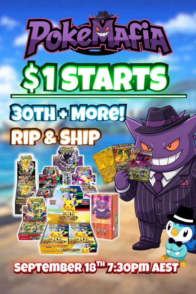 💎30th Celebrations Rip & Ship + More! 💎| $1 Starts!🔥