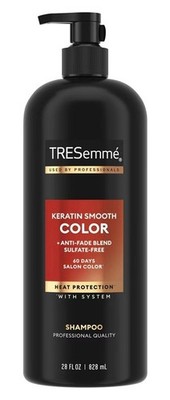 (3 PACK) Tresemme Shampoo Keratin Smooth Color 28oz Pump