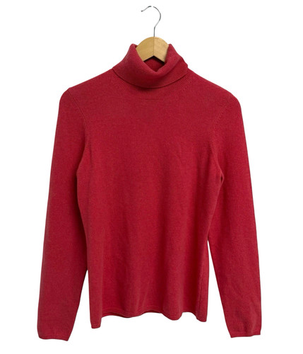 Mc Duff Essentials women's 100% cashmere turtleneck sweater size S