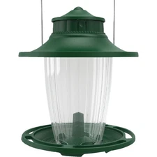 Stokes Select SureFill No Spill Green Plastic 3.8 Lb. Capacity Lantern Bird