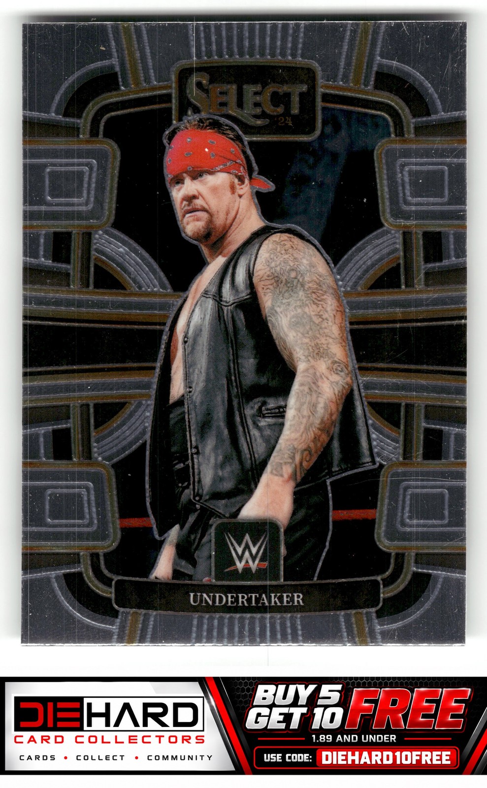 2024 Panini Select WWE #17 Undertaker wwe