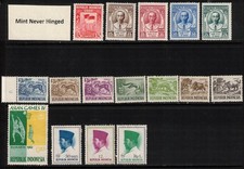 102 Different Indonesia, Mint and Used, Cat $132