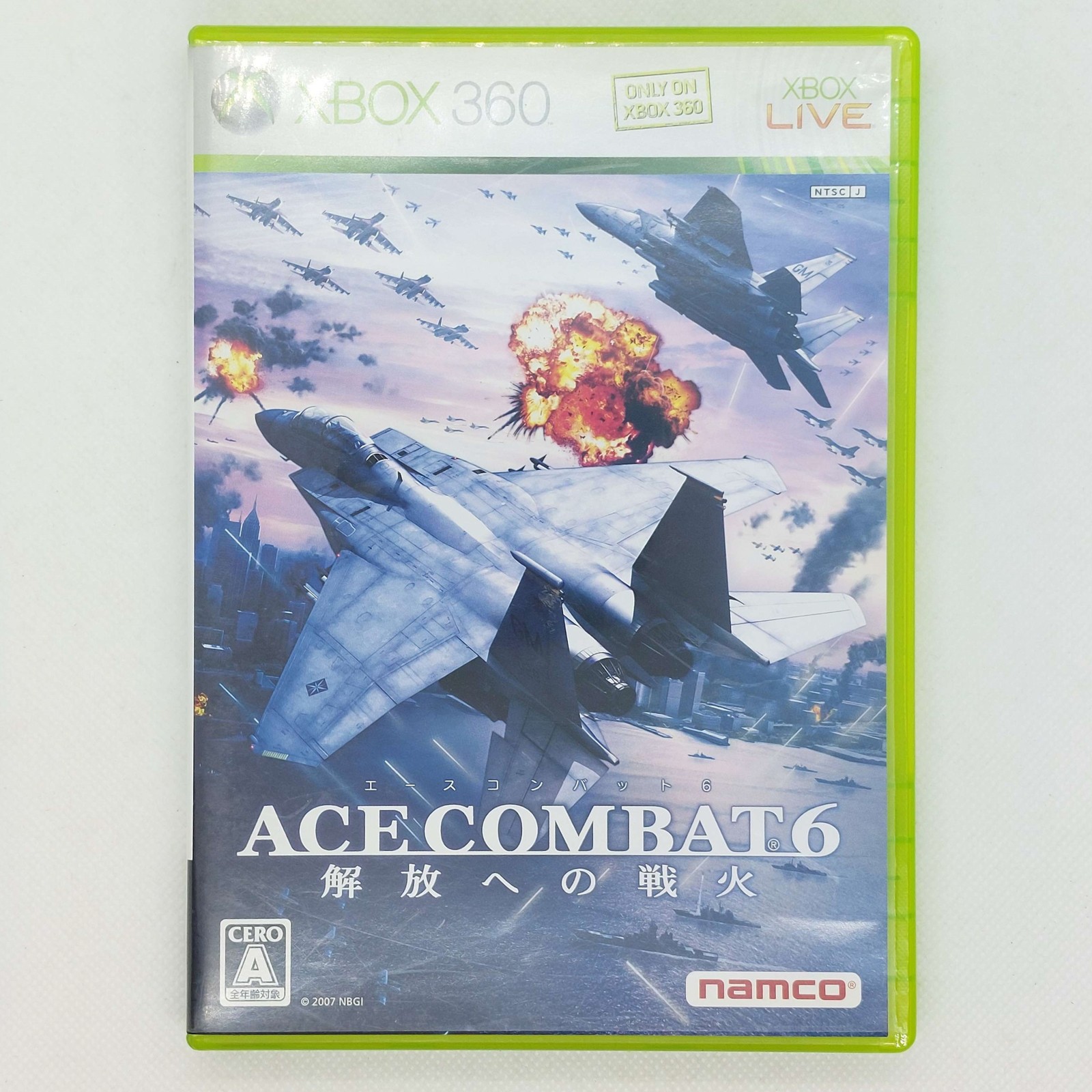 Ace Combat 6: Fires of Liberation 2007 Microsoft Xbox 360 version japonaise