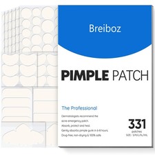 Pimple Patches for Face Body,331 Patches Variety Pack w/ Large Sizes,Invisible