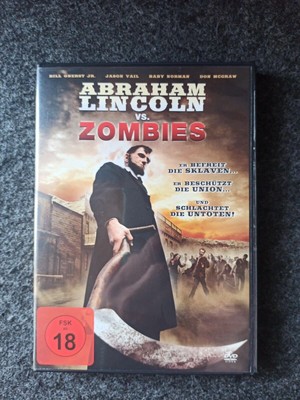 Abraham Lincoln vs. Zombies (DVD - FSK18) sehr guter Zustand !