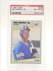 KEN GRIFFEY JR. 1989 FLEER BASEBALL ROOKIE MARINERS #548 RC PSA 8 Q6608