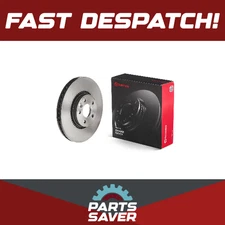 2x Brake Discs Pair Vented fits FORD S-MAX 2.0 Front 10 to 11 316mm Set Brembo