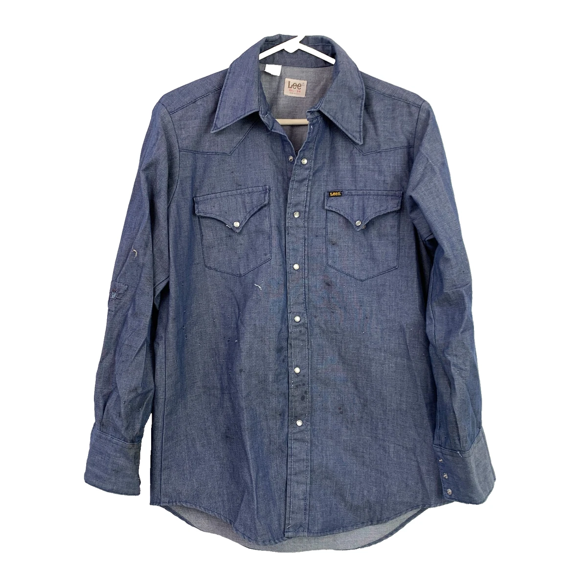 Long Sleeve Chambray Vintage Casual Shirts for Men for sale Long Sleeve Chambray Vintage Casual Shirts for Men for sale