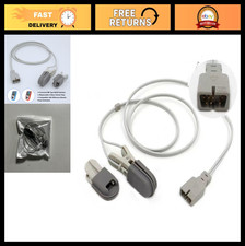 Handheld Pulse Oximeter Probe for Pets - SpO2 Sensor with 2 Clip Sizes, 7-Pin Co