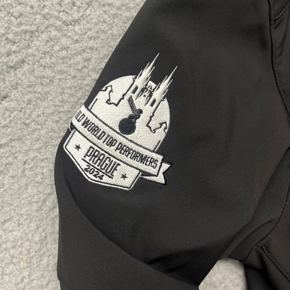 Helly Hansen Jacket Mens 2XL Black Kensington Softshell Full Zip Workwear *Logo* - Image 2 of 4