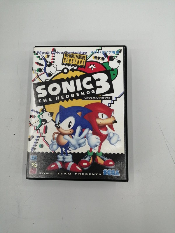 Mega Drive Software Model Sonic the Hedgehog 3 SEGA