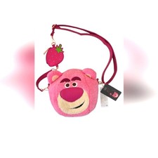 Rare Loungefly Disney Lotso Bear Toy Story 3 Fuzzy Crossbody Bag