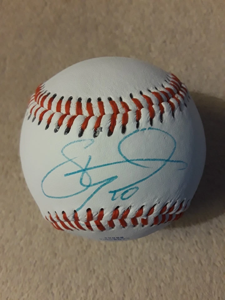 Stephen Drew MLB Firmado Autógrafo Béisbol Medias Rojas de Boston Firma Limpia  Foto 2 de 4