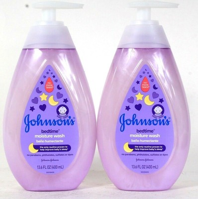 johnson's bedtime moisture wash