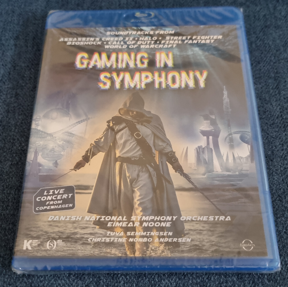 Blu Ray Gaming in Symphony Live Concert from Copenhagen Brand New Sealed