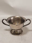 Vintage Continental Steel  Bouillon Bowl Trophy Urn Sugar Coffee Tea