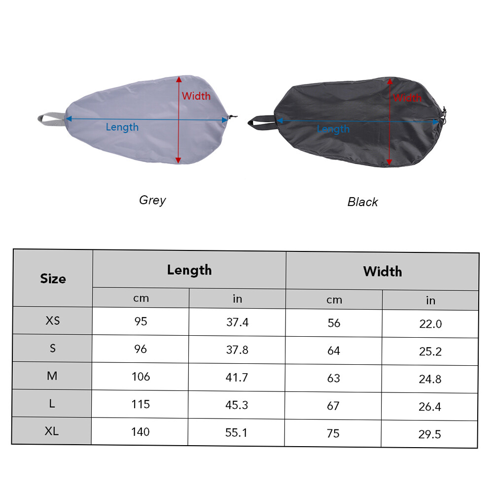 Breathable Adjustable UV50+ Blocking Kayak Cockpit Cover Seal Cockpit B8I2