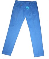 Herren Hose Herrenhose Chinohose Chino Blau Fein Kariert Voisec Gr. 48 Neu