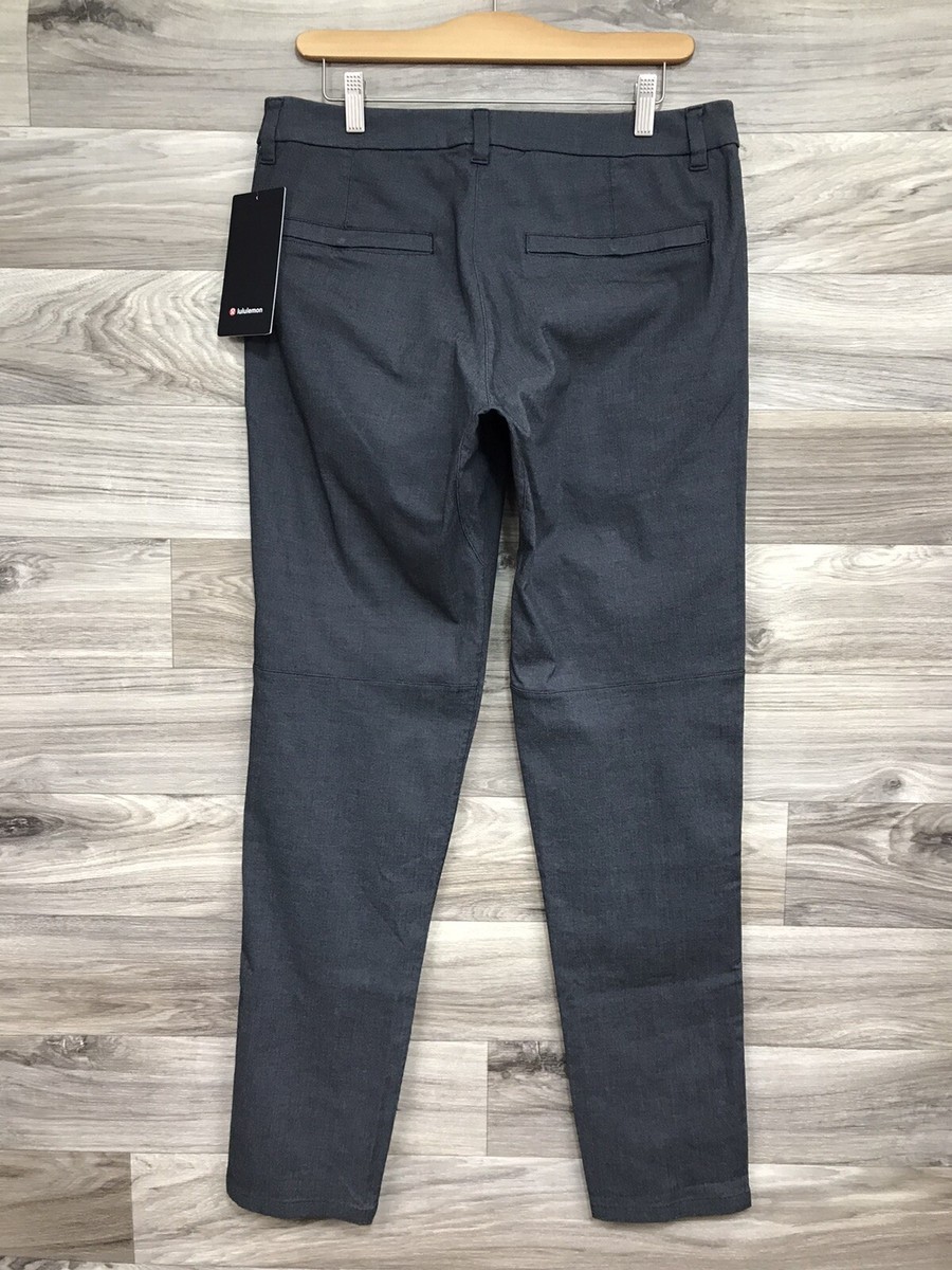 Lululemon Men's Commission Pant Slim 34” Size 32 Heathered