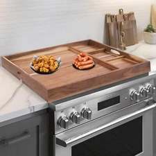 Stove Top Cover 74.93*55.88*5.72cm Stove Top Cover W/Handles 30kg Load-bearing