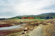 PHOTO  1989 THE OLD ROAD CAPEL CELYN THE OLD B4391 AND BRIDGE (PONT AR GELYN) NO