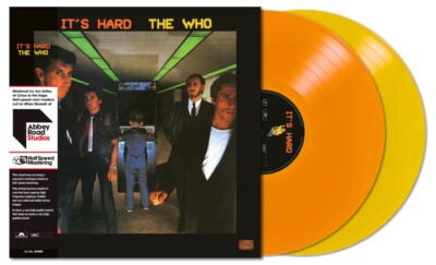 THE WHO - It'S Hard. Half Speed (RSD 2022) 2 LP yellow & orange vinyl 