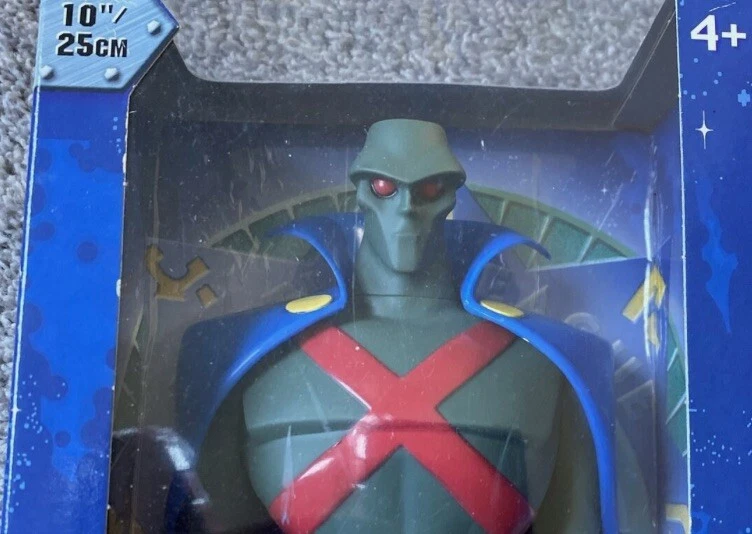 Figura de colección 2003 Mattel DC Comics Liga de la Justicia Martian Manhunter 10" nueva en caja Foto 2 de 3