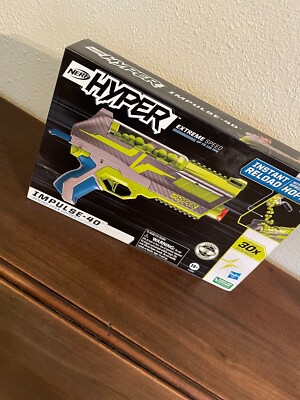 Brand NEW Nerf Hyper Impulse-40 Blaster, 30 Nerf Hyper Rounds free shipping
