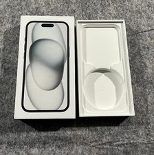 BOX ONLY Apple iPhone 15 Black 128GB A2846 MTLV3LL/A Replacement Storage