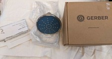 Shower Head Gerber Single Function 3 1/2" Brushed Nickel NIB 49-106-BN