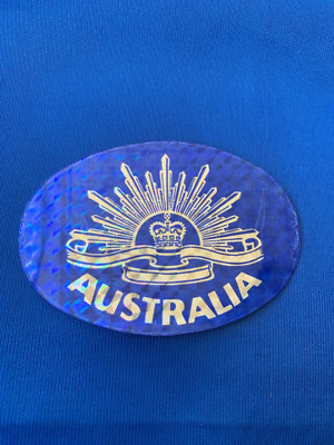 Vintage Rising Sun Australia Sticker Militaria D42 | eBay Australia