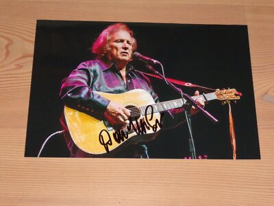 American Pie DON McLEAN Originalautogramm GROSSFOTO!