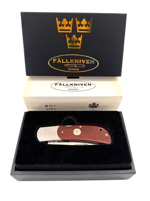 Pocketknife Case Fallkniven TK3 Ironwood Vintage with Sverige on Box KP-1616