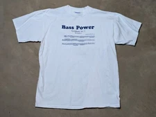 Vintage Bass Power Symphony No. 5 Ludwig van Beethoven All Sport T Shirt XL