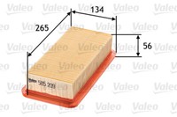 Valeo 585209 Luftfilter FüR Hyundai, KIA