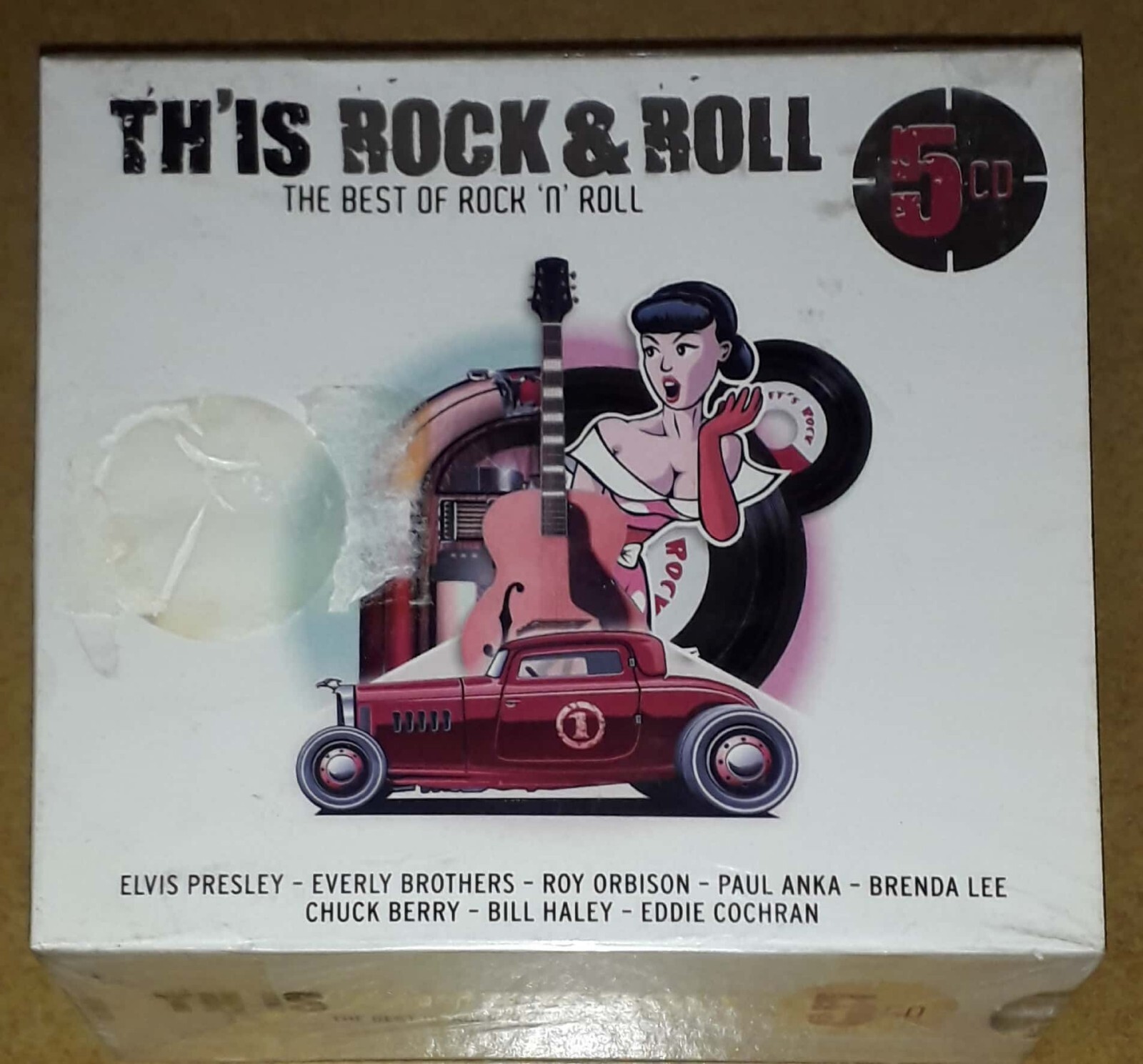 Th'is Rock & Roll - The Best Of Rock 'N' Roll (BOX 5 CD) Nuovo Sigillato