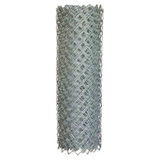 6 Ft. X 50 Ft. 11.5- Gauge Galvanized Steel Chain Link Fence Fabric Diamond Mesh